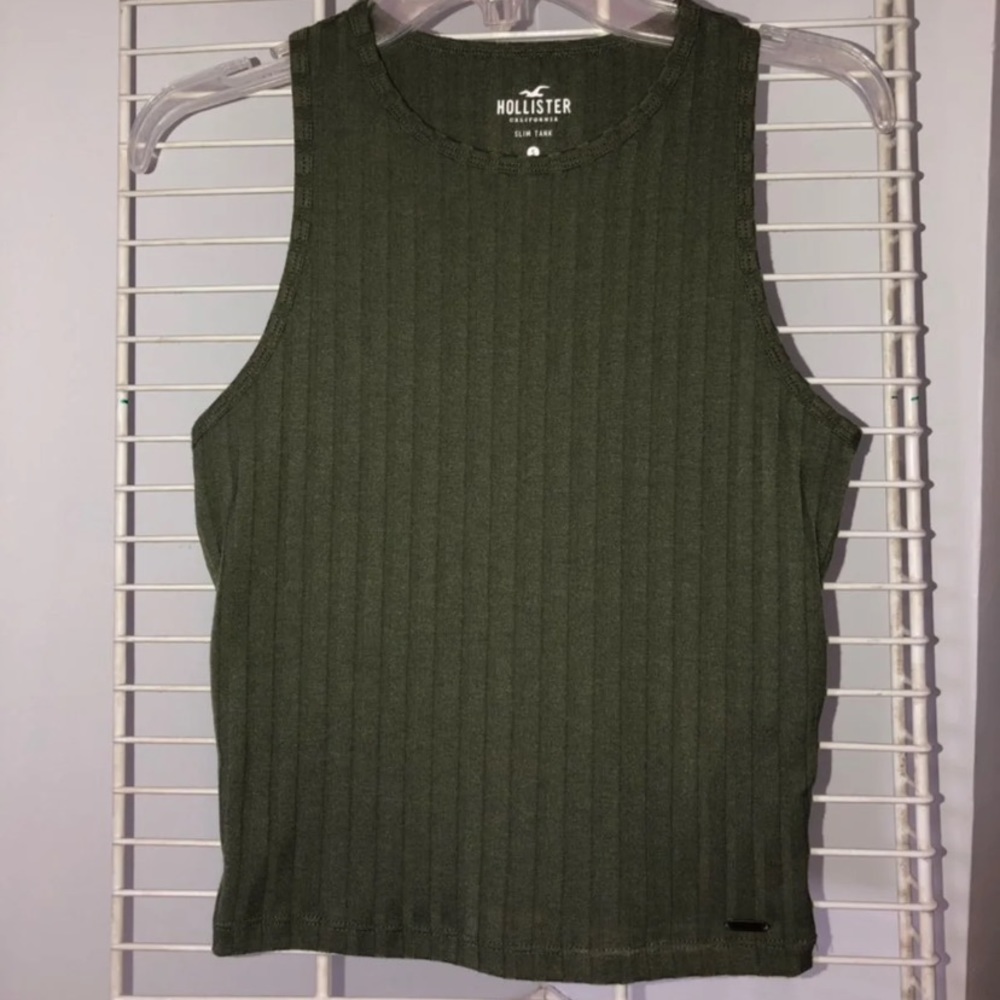 Hollister Slim Crop Tank